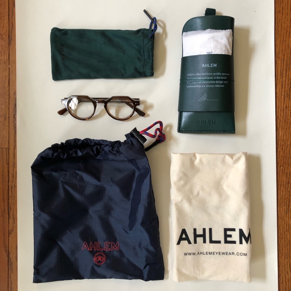 Ahlem Rue Bosquet frames in Woodlight Made in France